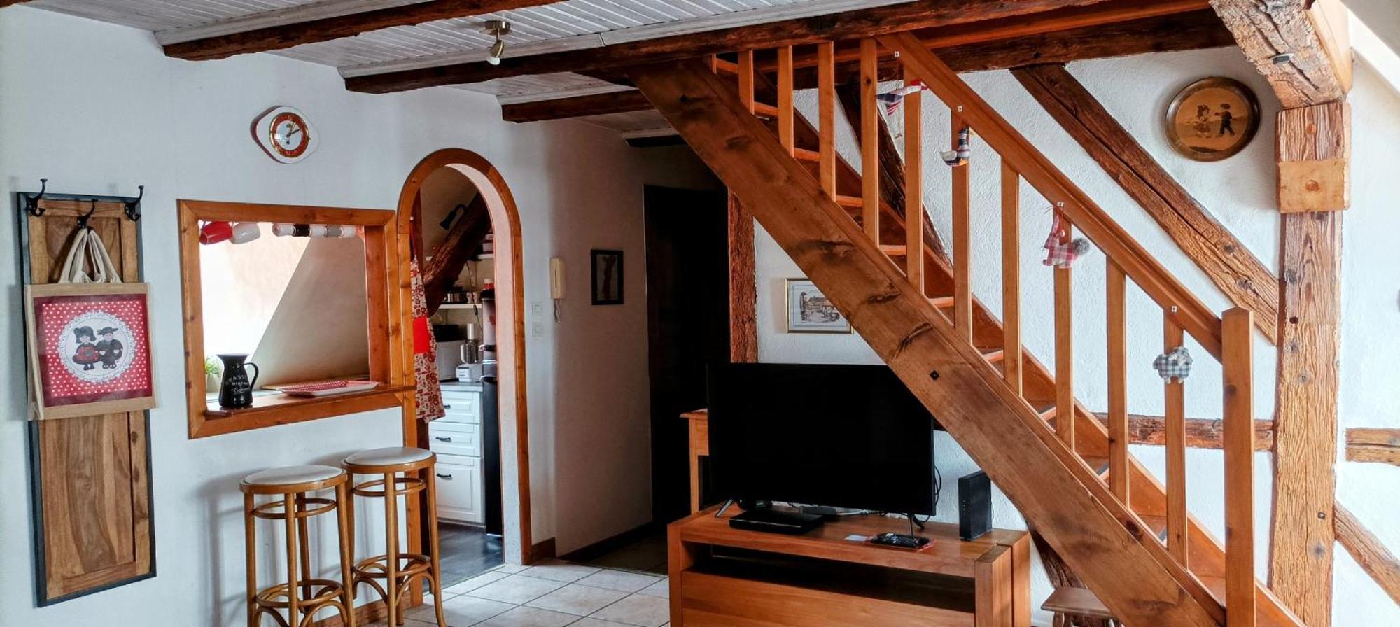 Un Balcon Sur Les Toits Apartment Beblenheim Exterior photo